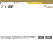 Tablet Screenshot of masseriapanareo.com